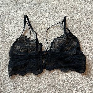 Black bralette